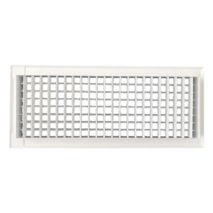 Wandgitter VTA-8110D (EINBAU) Stahl – 400 x 200 mm – mit verstellbaren Doppellamellen Wandgitter VTA-8110D (EINBAU) Stahl – 400 x 200 mm – mit verstellbaren Doppellamellen