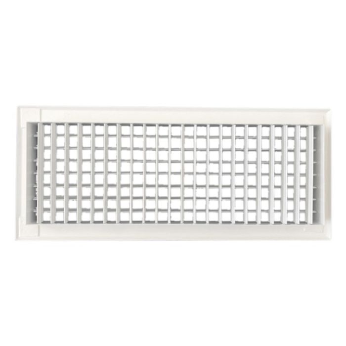 Wandgitter VTA-8110D (EINBAU) Stahl – 400 x 100 mm – mit verstellbaren Doppellamellen Wandgitter VTA-8110D (EINBAU) Stahl – 400 x 100 mm – mit verstellbaren Doppellamellen