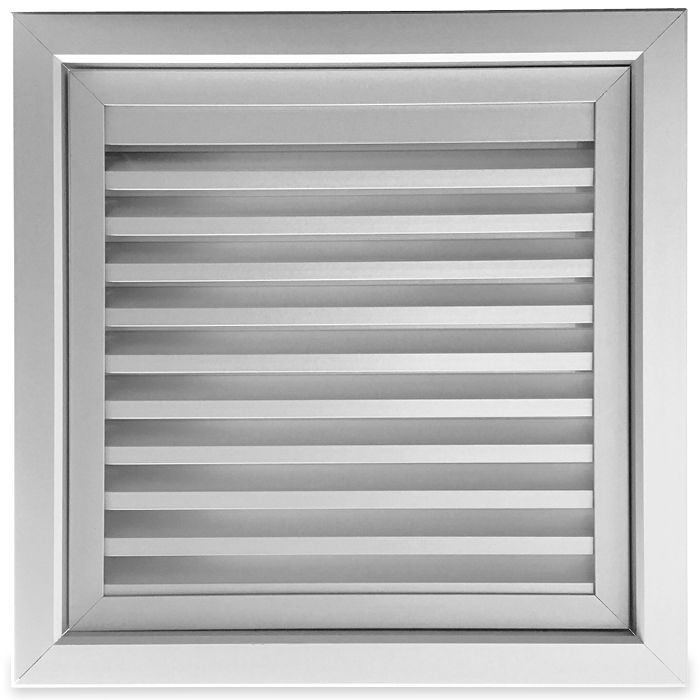 Whirlpool-Gitter für Lochgröße (BxH) 400 x 400 mm - Aluminium - herausnehmbarer Einlage