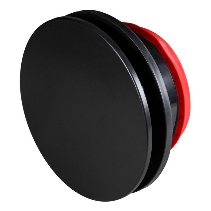 Whisper Designventil 125mm Kunststoff - Zu- / Abluft - Schwarz (matt)