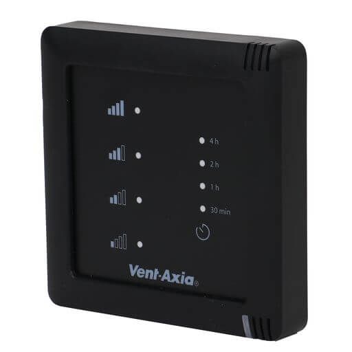 Vent-Axia Multihome SSU-BZ - 4-Getriebe Schalter drahtlos RF - Batterie - SCHWARZ